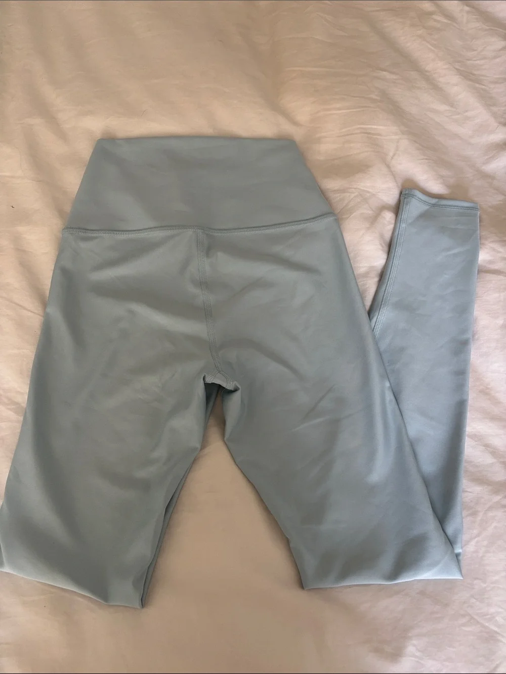 ALO Yoga High-Rise Light Blue Leggings